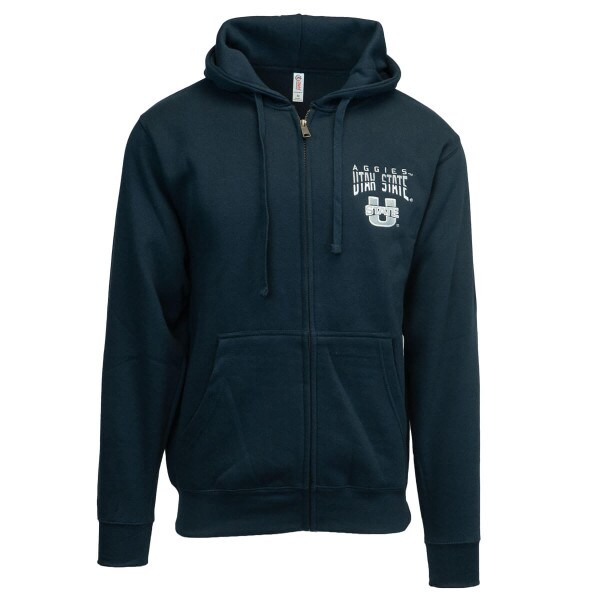 Utah State Aggies U-State Navy Fleece-Lined Jacket